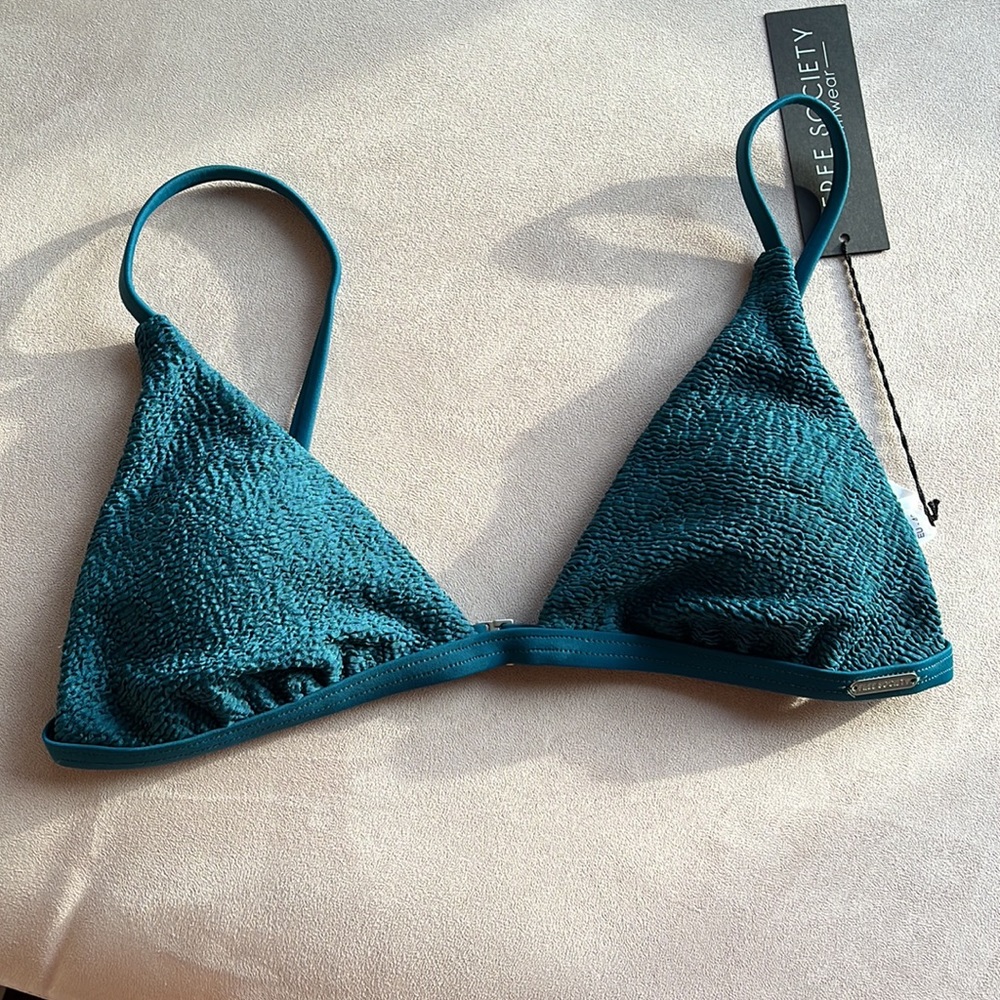Free Society Triangle Bikini Top